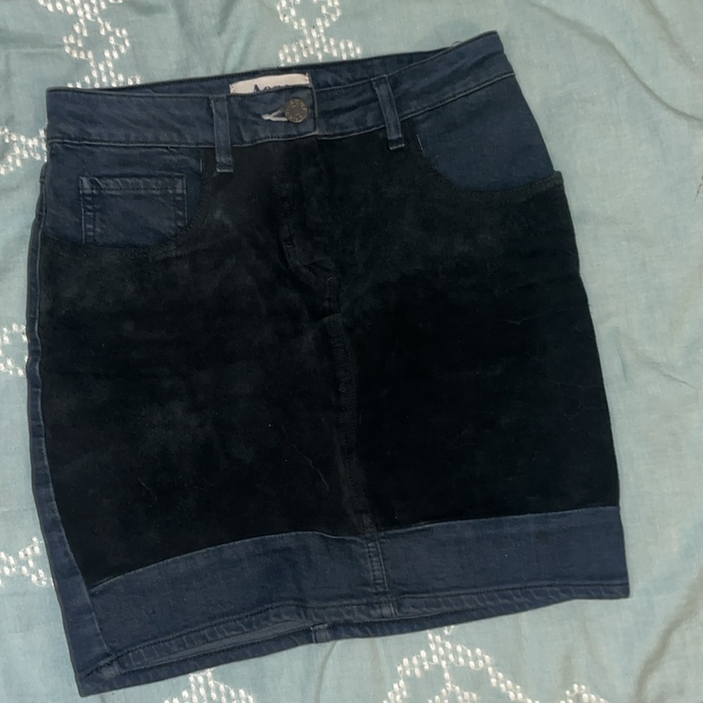 Acme Suede Skirt - Picture 3 of 6
